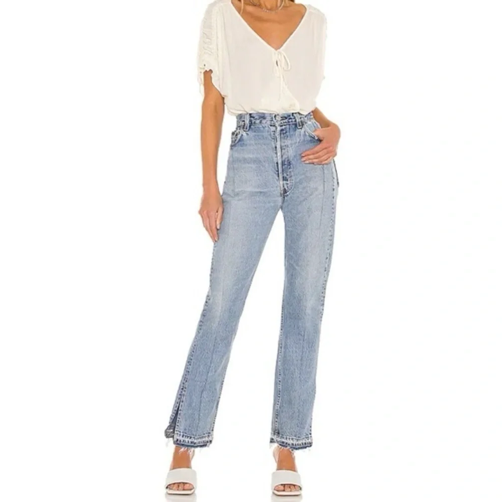 Free People Intimately Ruched Short Sleeve Cream Bodysuit | Size: Small